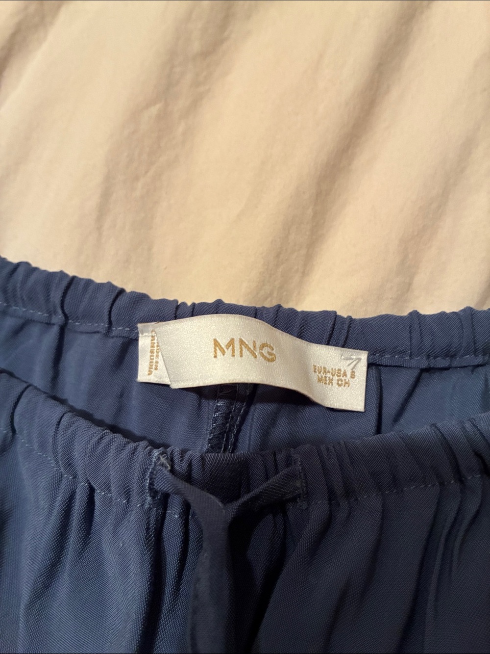 Mango - Drawstring Pants - Picture 2 of 6